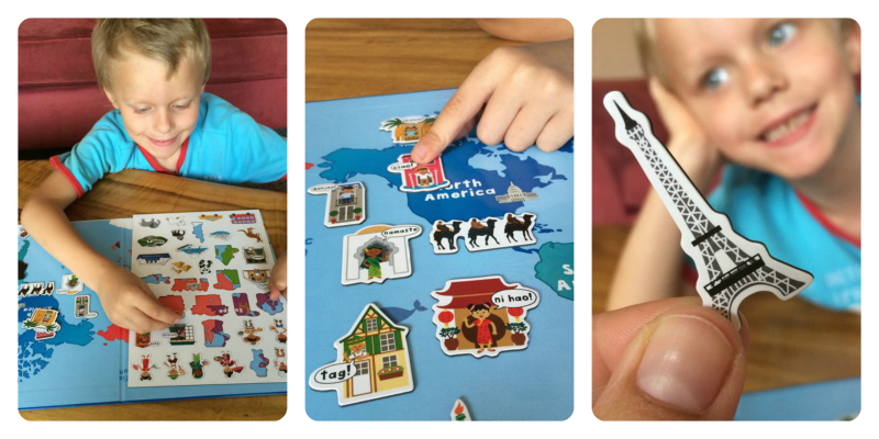 activities for toddler on airplane collage 2