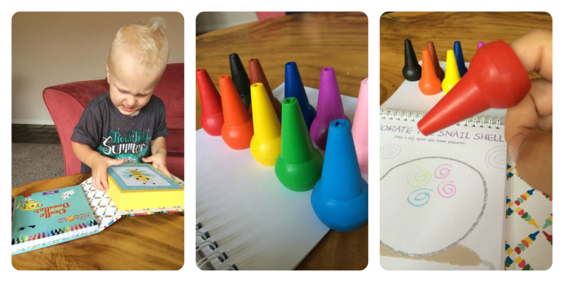 activities for toddler on airplane collage 3