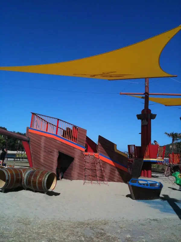 pirate park palm beach ship
