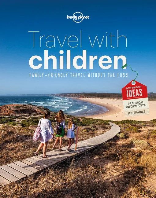 lonely planet travel with children book cover