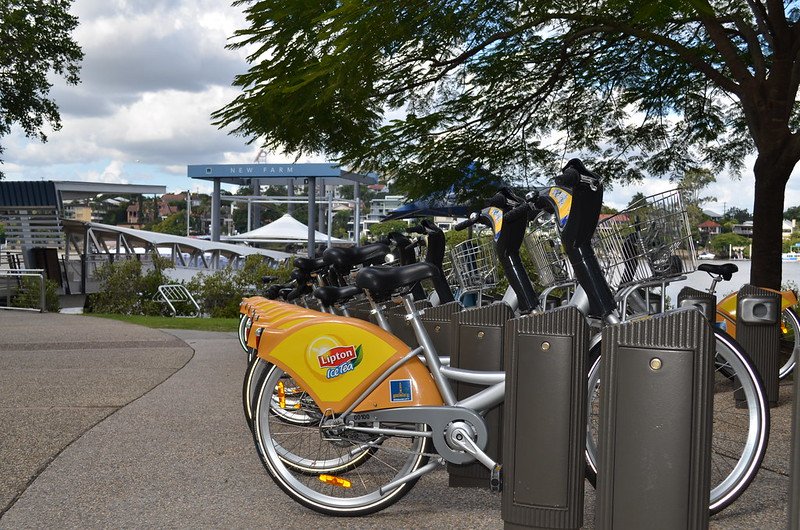 city cycle at new farm by council