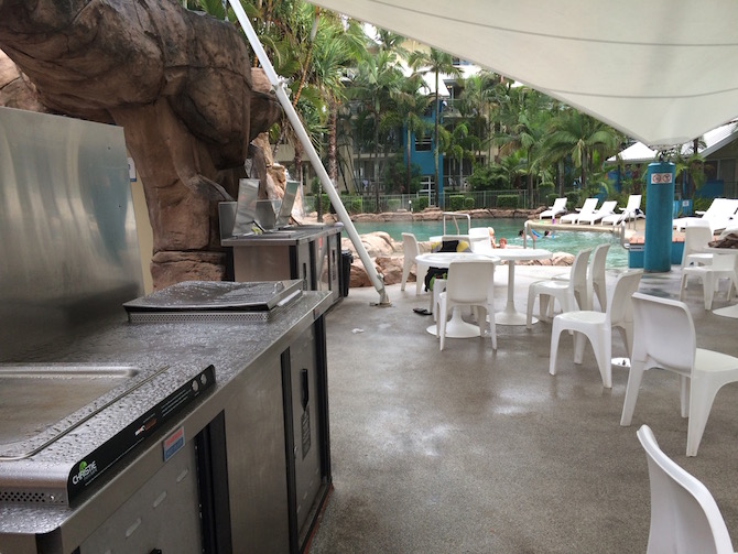 diamond beach resort gold coast broadbeach bbq area pic