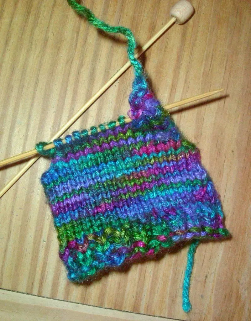 knitting by aine
