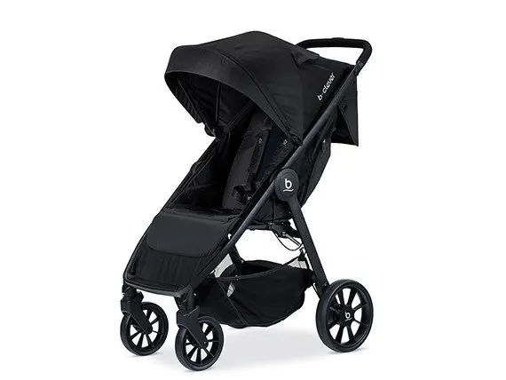 britax b-clever stroller front view pic