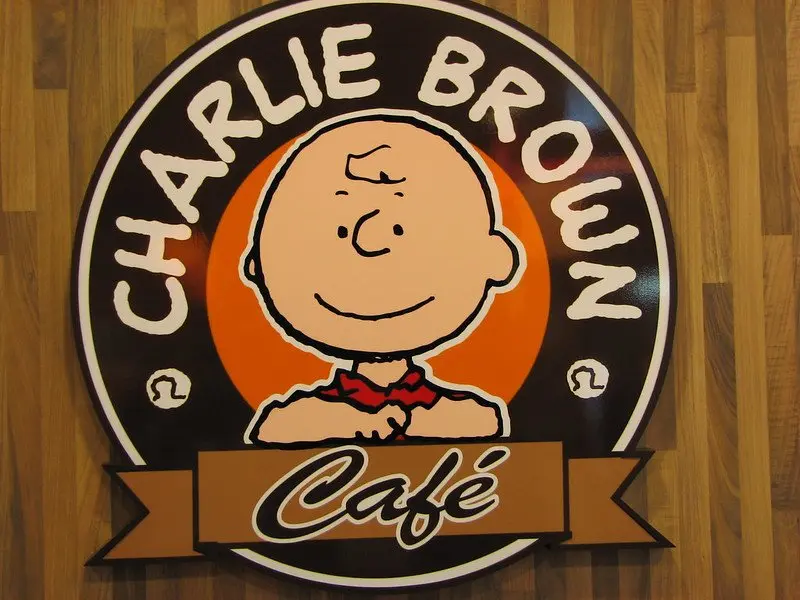 charlie brown cafe hongkong sign pic by ian muttoo