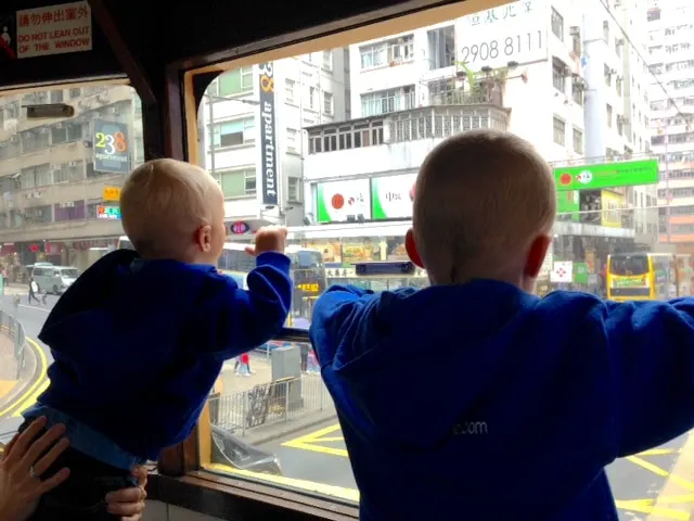 family day out hong kong ding dong tram