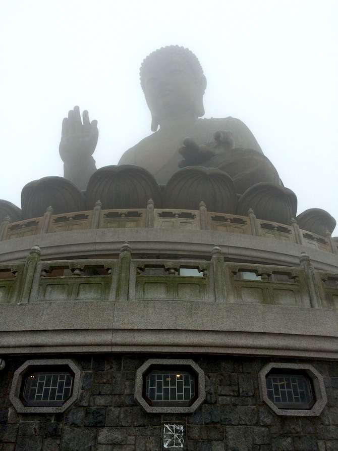 ngong ping 360 buddha in cloud