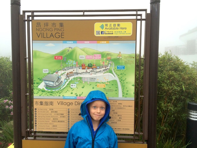 ngong ping 360 signboard