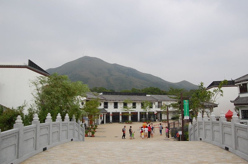 ngong ping village entrance by edwin 11