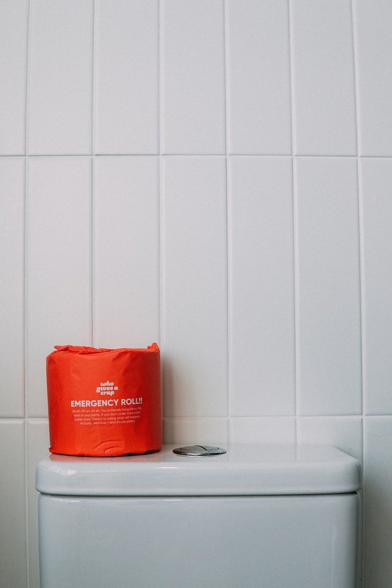 toilet paper in public toilet by Elle Hughes pexels