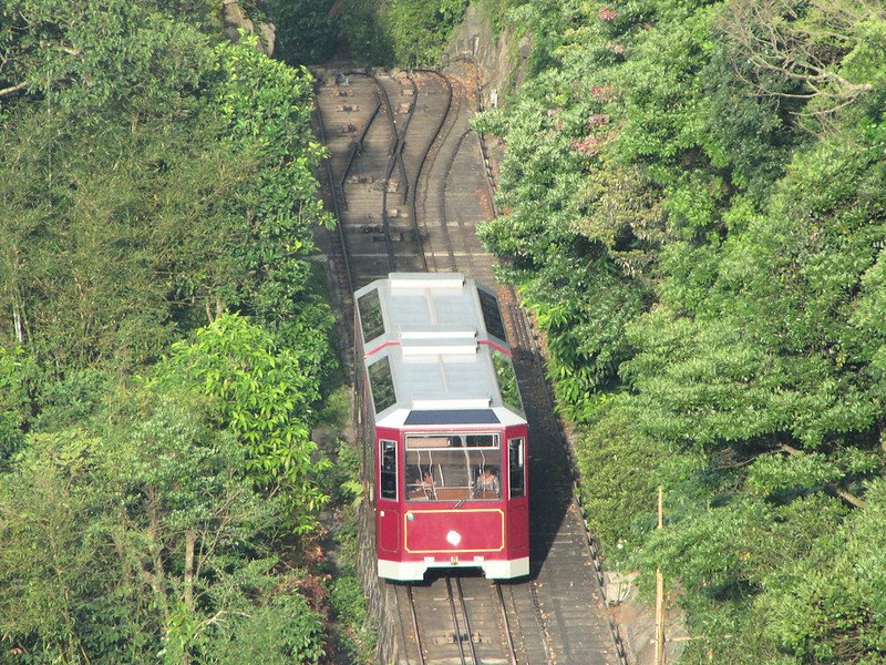 hong kong the peak tramways funicular ride by wiredtourist