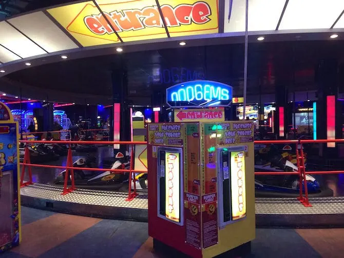 Namco Funscape London dodgems