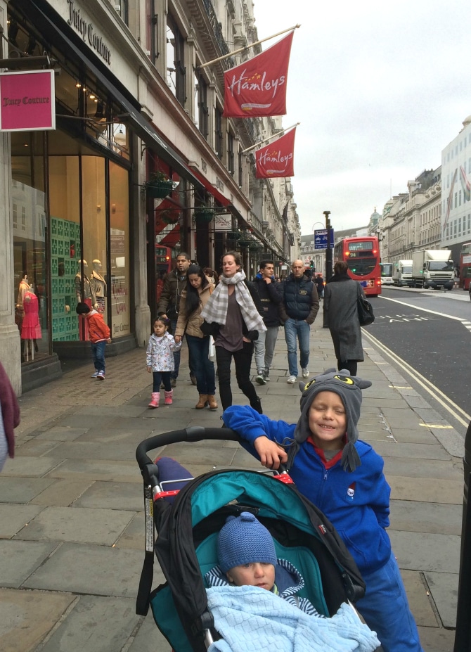 biggest and best toy store in london outside