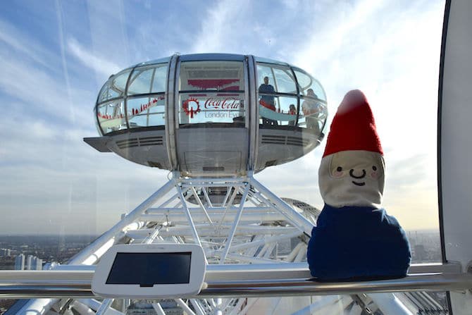 london eye for children roam the gnome riding