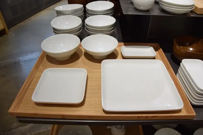 muji shibuya playroom dishes