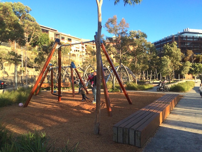 image - pirrama park playground swings