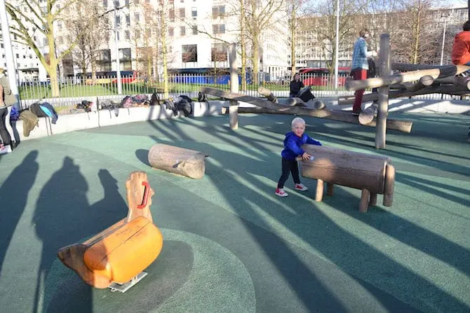 Jubilee park playground near London Eye - Jack