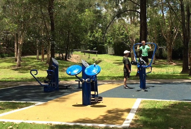 playgrounds near ikea logan exercise equip