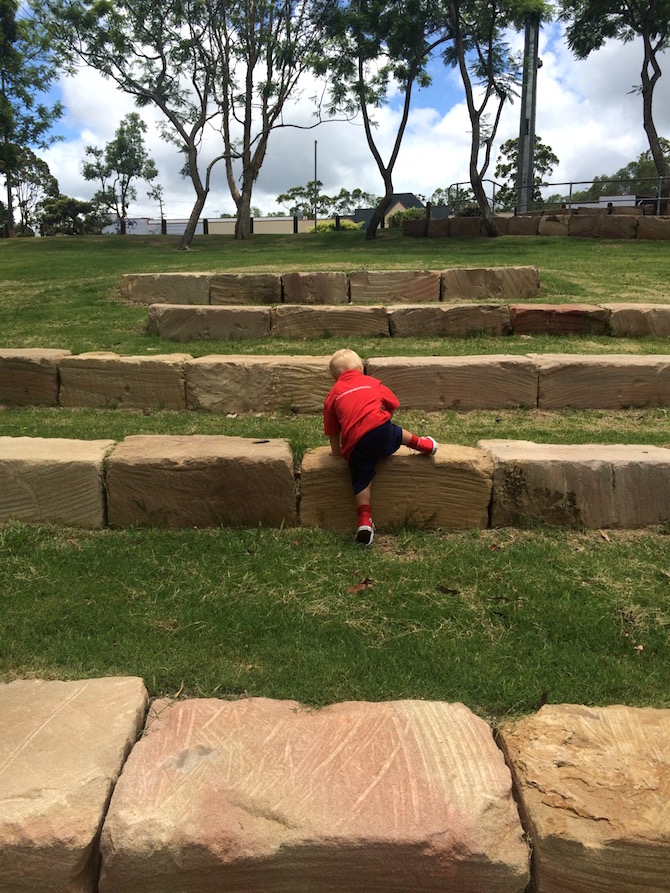 playgrounds near ikea logan rock wall