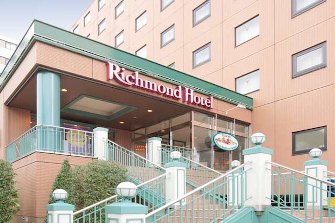 richmond hotel tokyo musashino outside