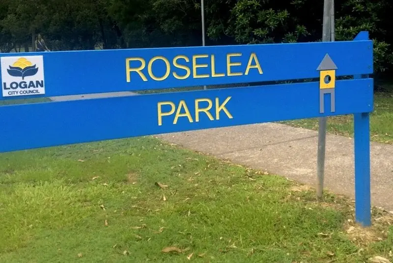 roselea-park brisbane sign