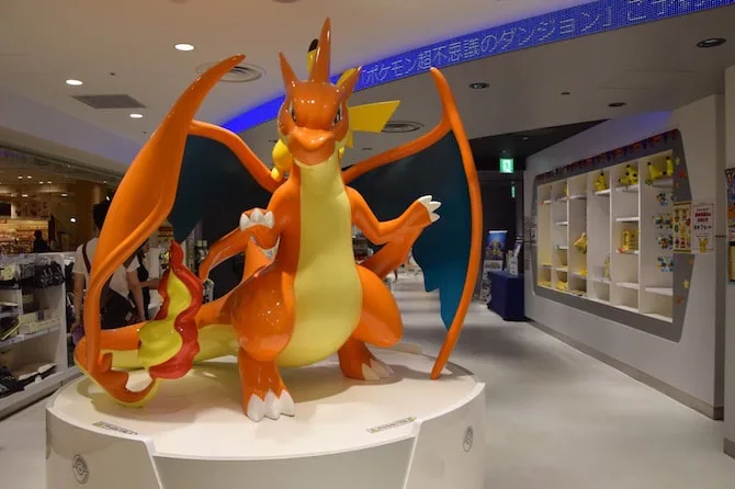 sunshine city pokemon center dragon