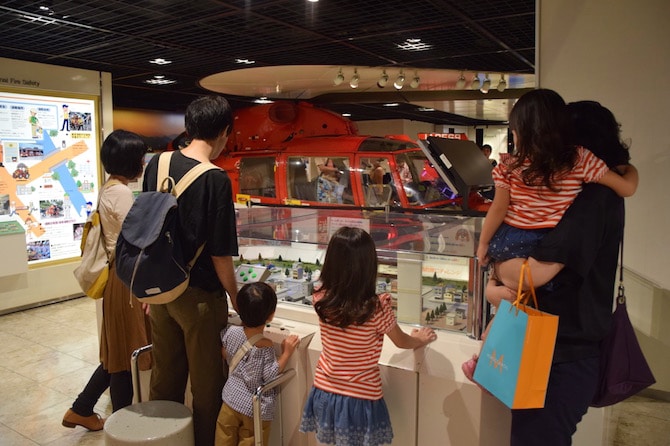 tokyo attractions for kids - tokyo fire museum gadgets