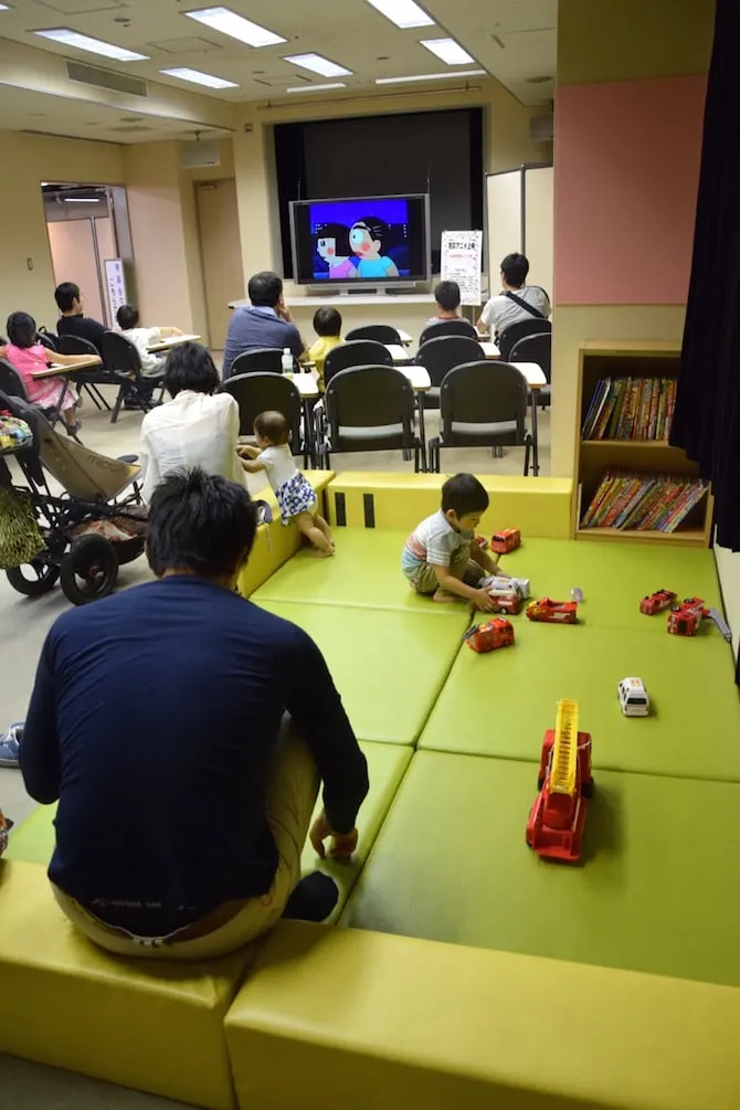 tokyo fire museum video room