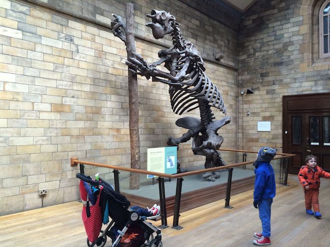 natural history museum for kids london with kids extinct mammal