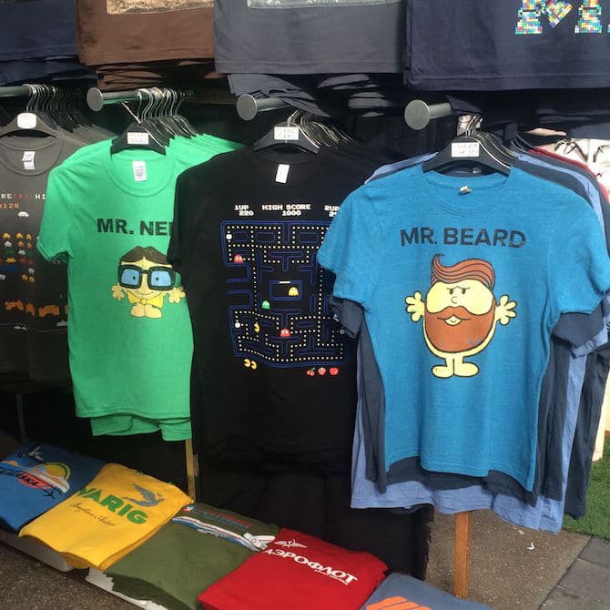 old spitalfields arts market london tshirts