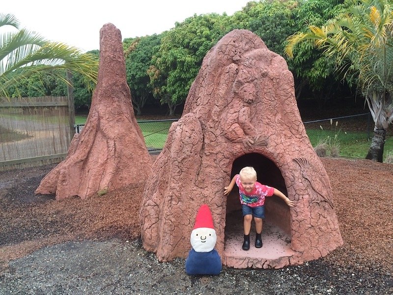 australia zoo termite mounds pic