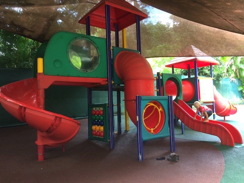 playground area at australia zoo pic