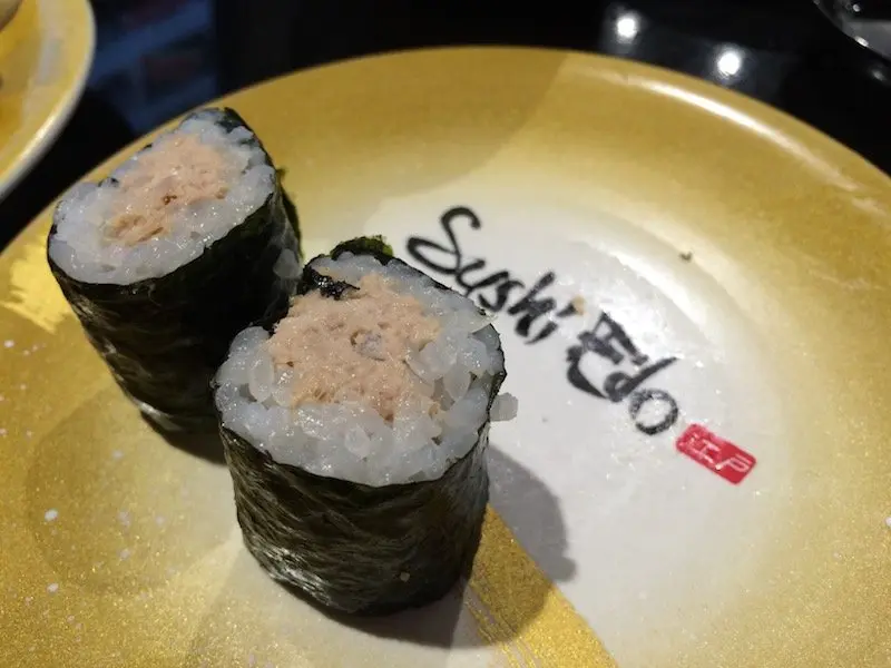 sushi edo brisbane tuna rolls pic