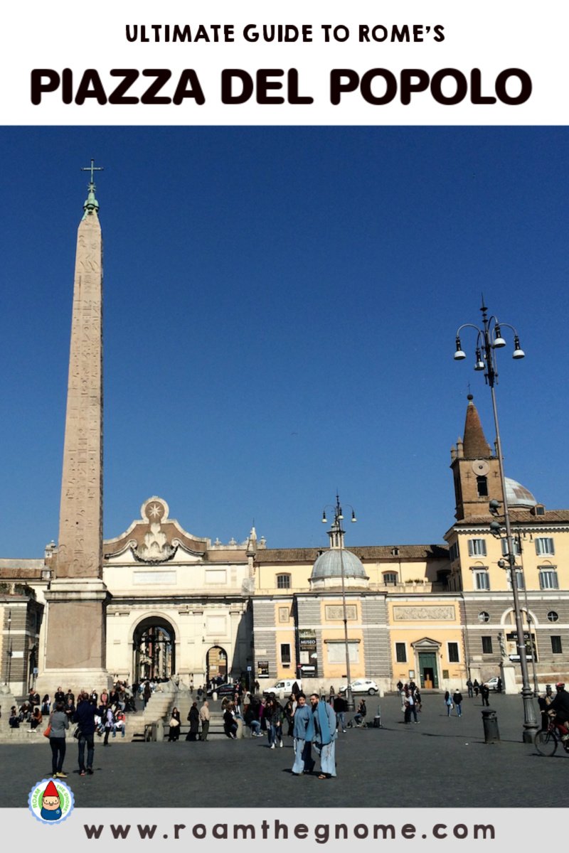 PIN PIAZZA DEL POPOLO ROME