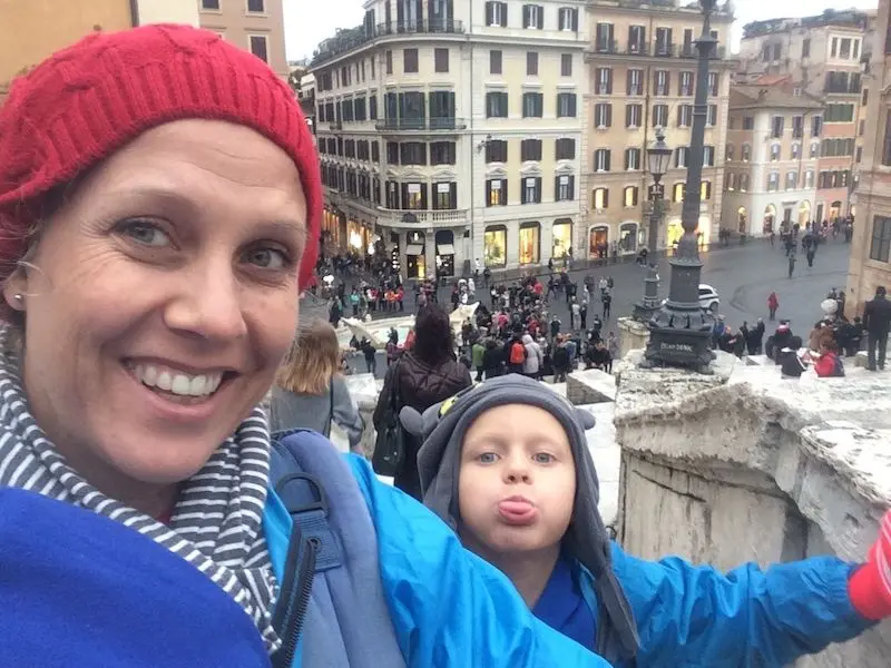 Things to see in Rome- spanish steps pic