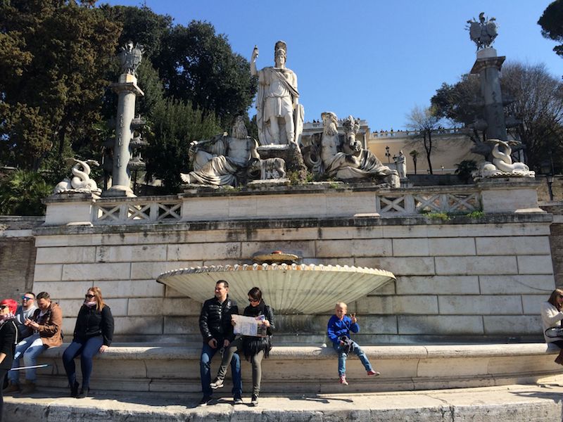 piazza del popolo rome obelisk