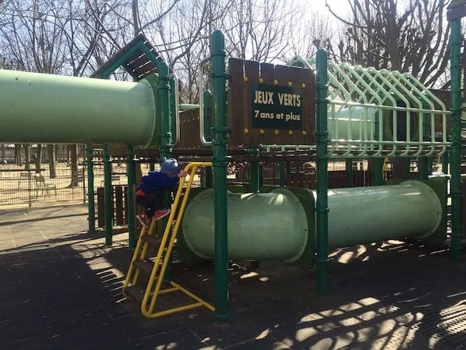 Jardin du Luxembourg Playground for older kids pic