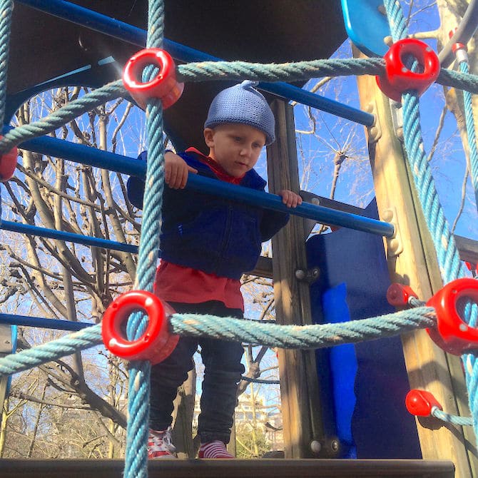  Jardin du Luxembourg Playground with kids playing pic.