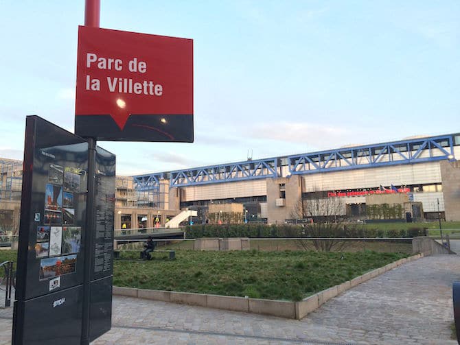 Paris PARC DE LA VILLETTE PLAYGROUND entrance image