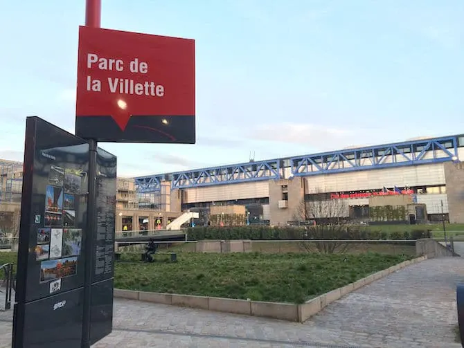 Paris PARC DE LA VILLETTE PLAYGROUND entrance image