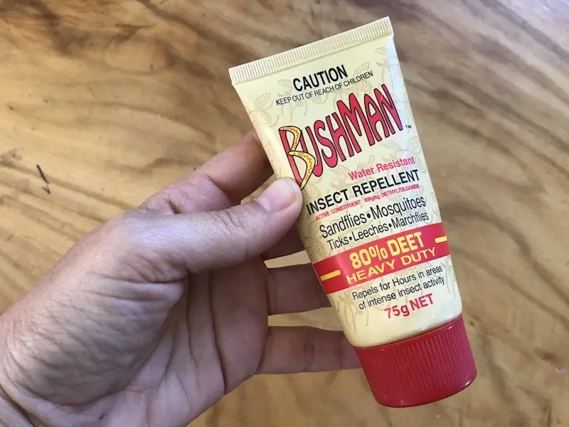 bushman insect repellent 80% deet 800