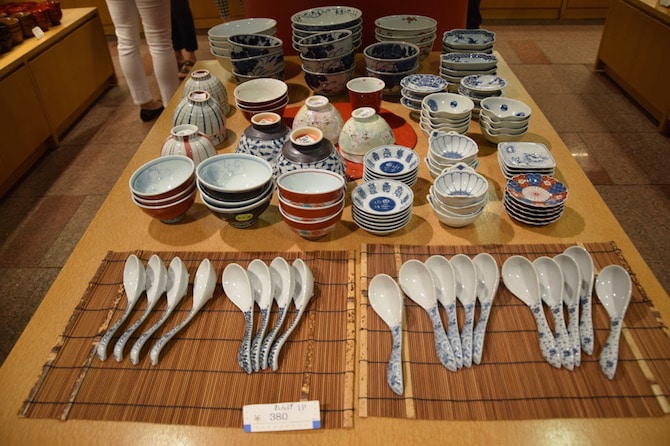 Japanese souvenirs ceramics