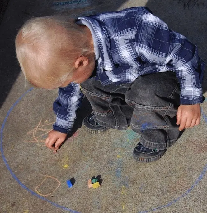 Mary-Poppins-festival-chalk-drawing-with-ned-1