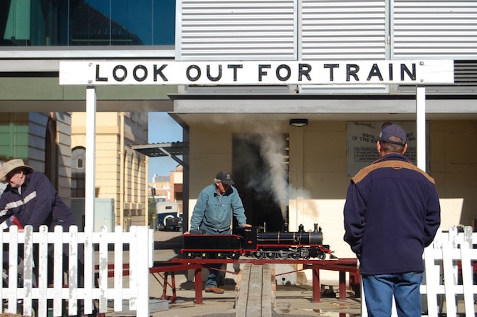 Mary Poppins Festival - train rides