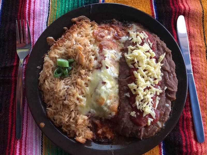 Mexican Gold Coast enchilada pic