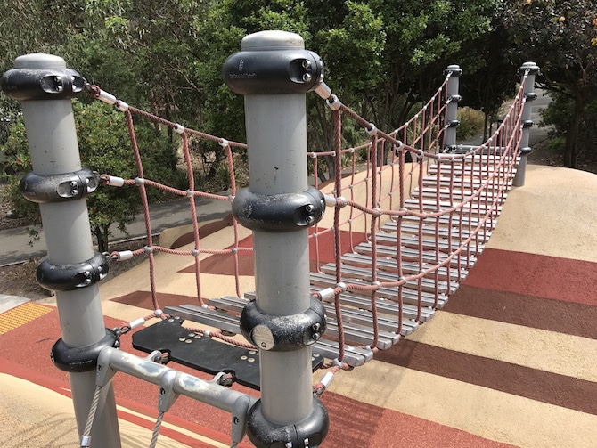 Sydney Park Playground with toddlers pic