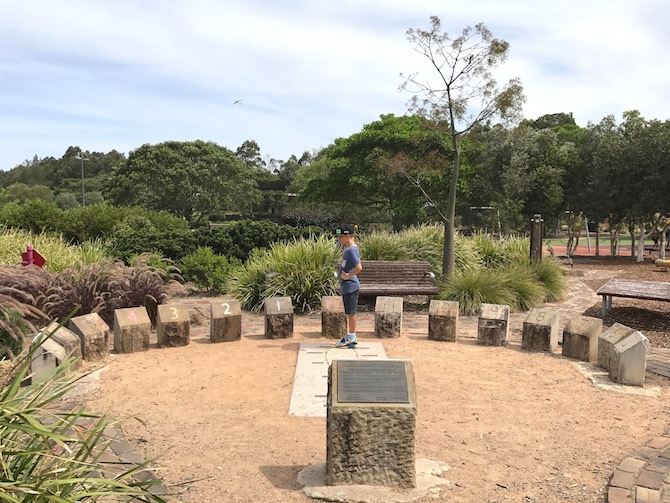 Sydney Park Playground Alexandria brick kilns pic