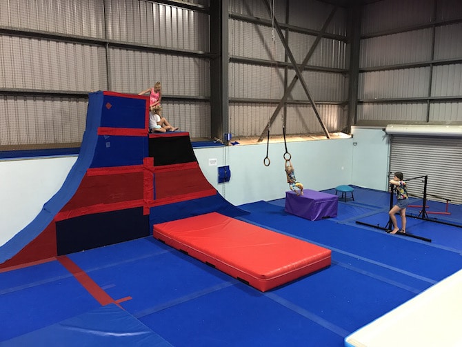 Spring Loaded Trampoline Park Tweed Heads Banora Point parkour equipment pic