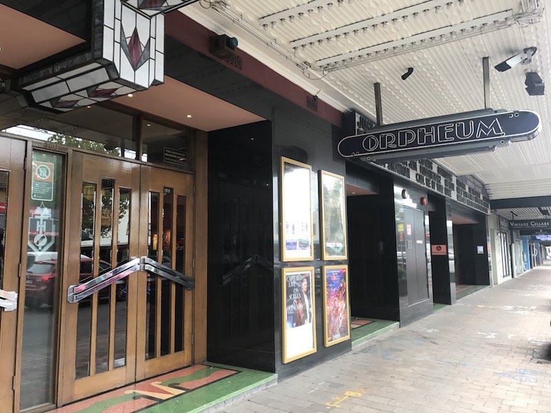 photo The Cremorne Orpheum Picture Palace front entrance