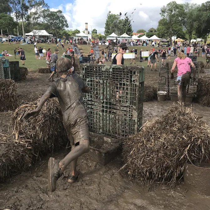 Photo- Mudworld Brisbane - Nature Play QLD event